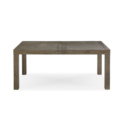 Modus Herringbone Extension Table in Rustic Latte