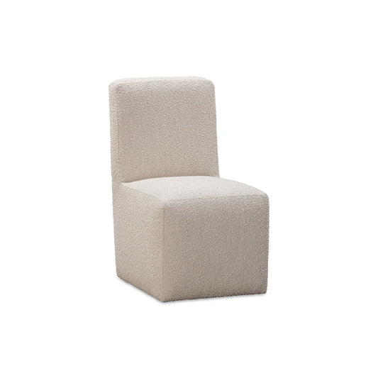 Modus Liv Fully Upholstered Dining Chair in Brun Boucle