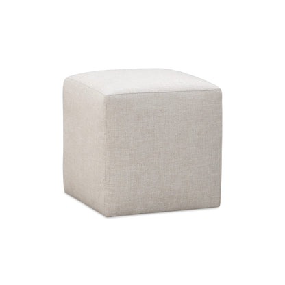 Modus Liv Fully Upholstered Dining Ottoman in Natural Linen