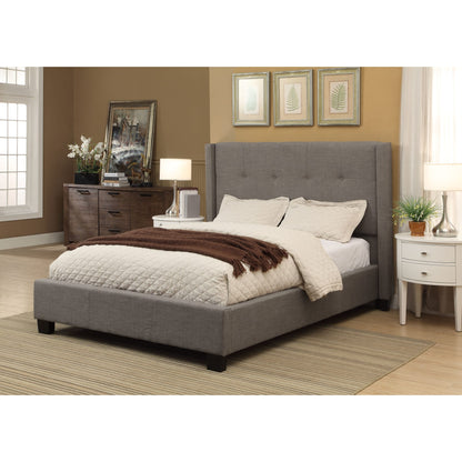 Modus Madeleine Wingback Upholstered Platform Bed