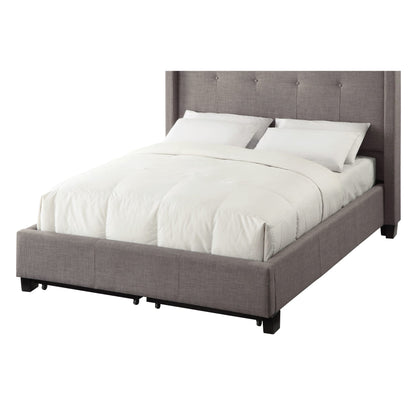 Modus Madeleine Wingback Upholstered Platform Storage Bed