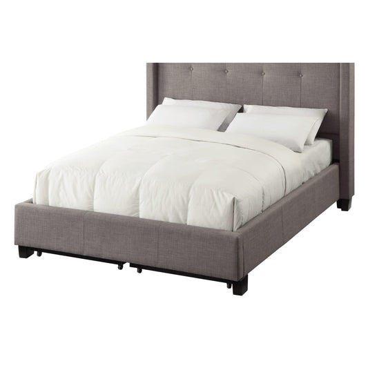 Modus Madeleine Wingback Upholstered Platform Storage Bed