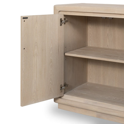 Modus Magnolia 4 Door Wooden Sideboard in Daffodil