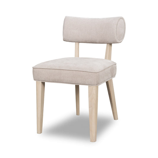 Modus Magnolia Wood Frame Upholstered Dining Chair in Brown Sugar Chenille