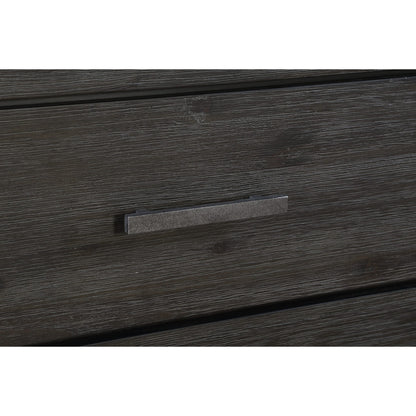 Modus Meadow Six Drawer Solid Wood Dresser Finish n Graphite