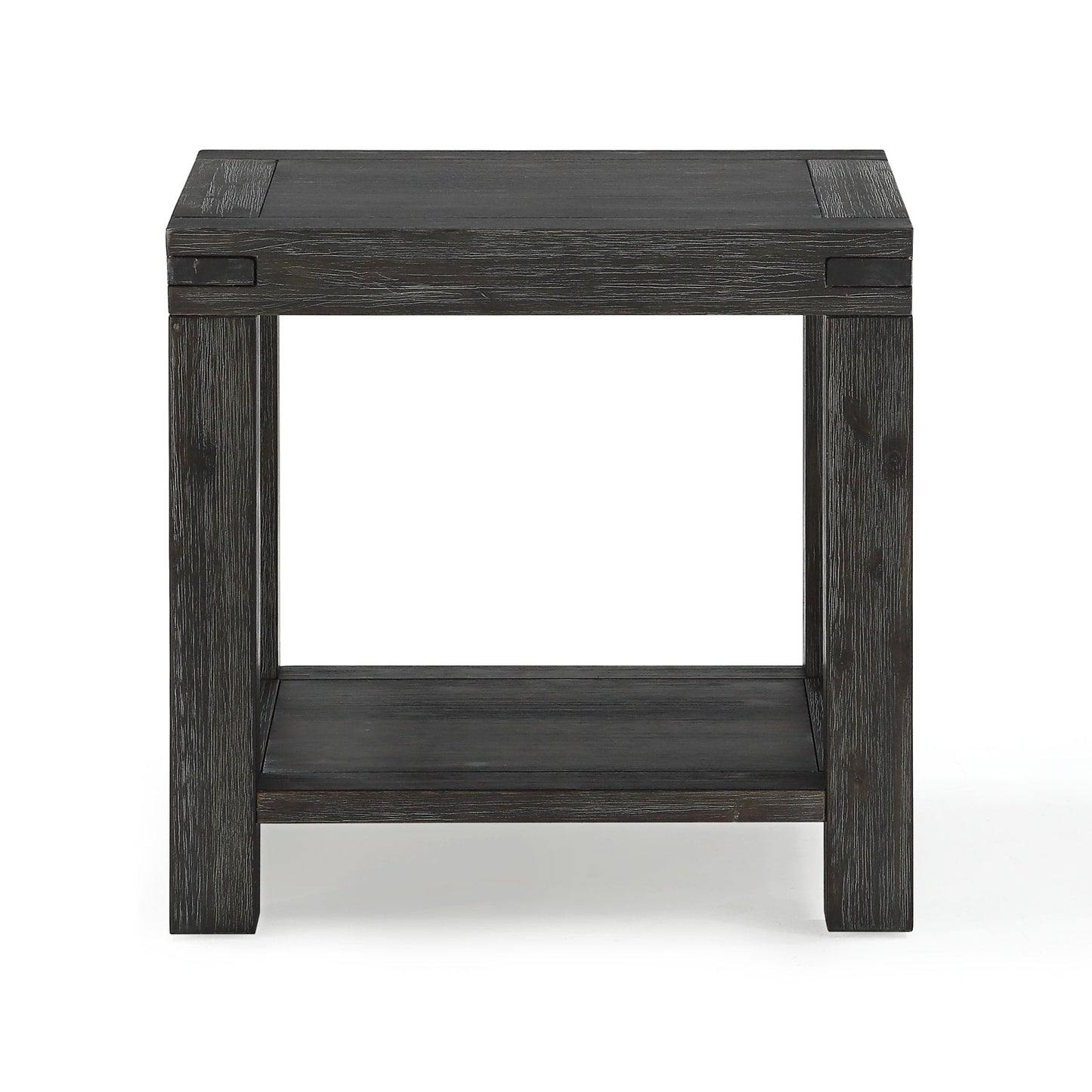 Modus Meadow Solid Wood End Table in Graphite