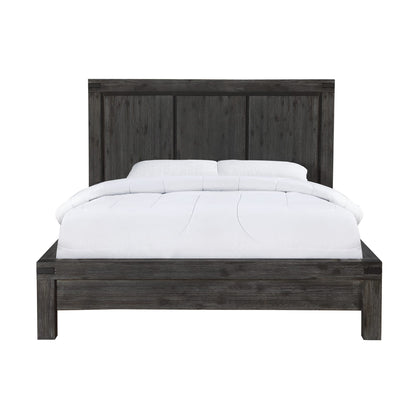 Modus Meadow Solid Wood Platform Bed in Graphite