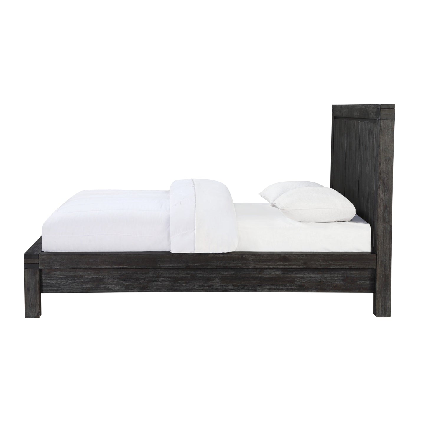 Modus Meadow Solid Wood Platform Bed in Graphite