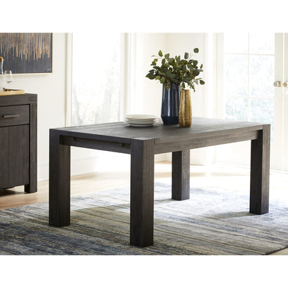 Modus Meadow Solid Wood Rectangle Table in Graphite