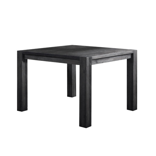 Modus Meadow Solid Wood Square Counter Table in Graphite