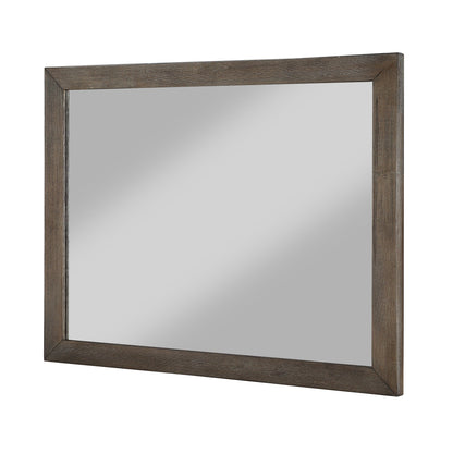 Modus Melbourne Beveled Glass Mirror in Dark Pine