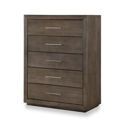 Modus Modus Modus Melbourne Five Drawer Chest in Dark Pine