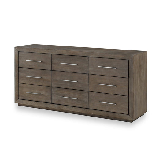 Modus Melbourne Nine Drawer Dresser in Dark Pine