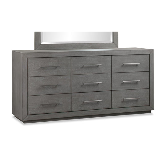 Modus Melbourne Nine Drawer Dresser in Mineral