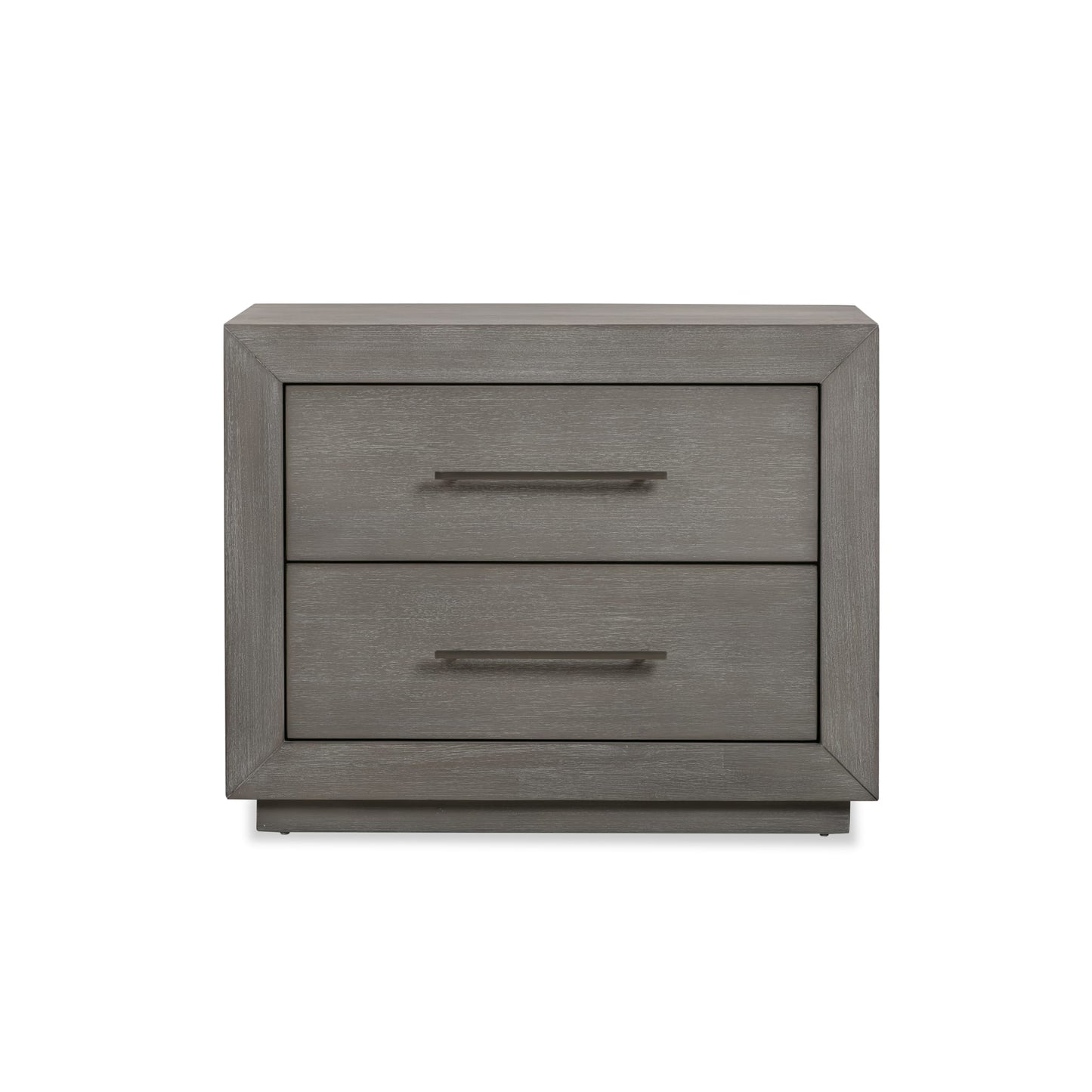 Modus Melbourne Two Drawer Nightstand with USB in Mineral