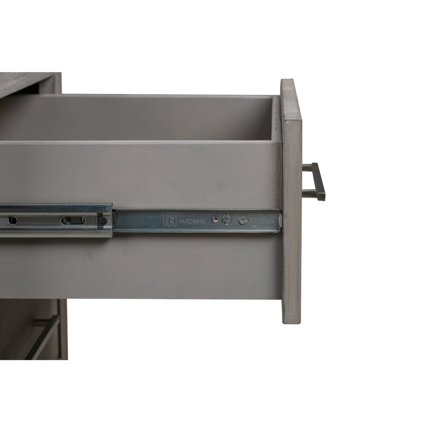 Modus Melbourne Two Drawer Nightstand with USB in Mineral
