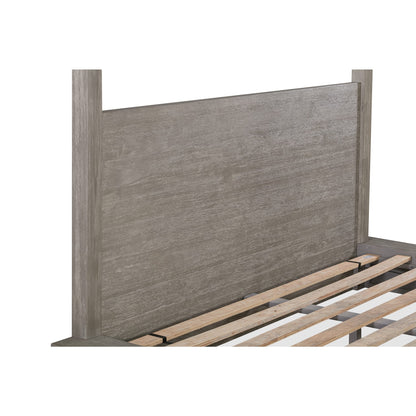 Modus Melbourne Wood Canopy Bed in Mineral