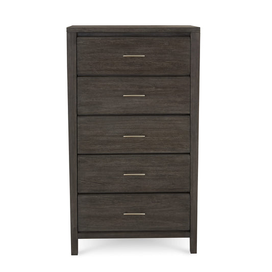 Modus Modus Modus Nevis Five Drawer Chest in Sharkskin