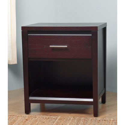 Modus Nevis One Drawer Nightstand in Espresso