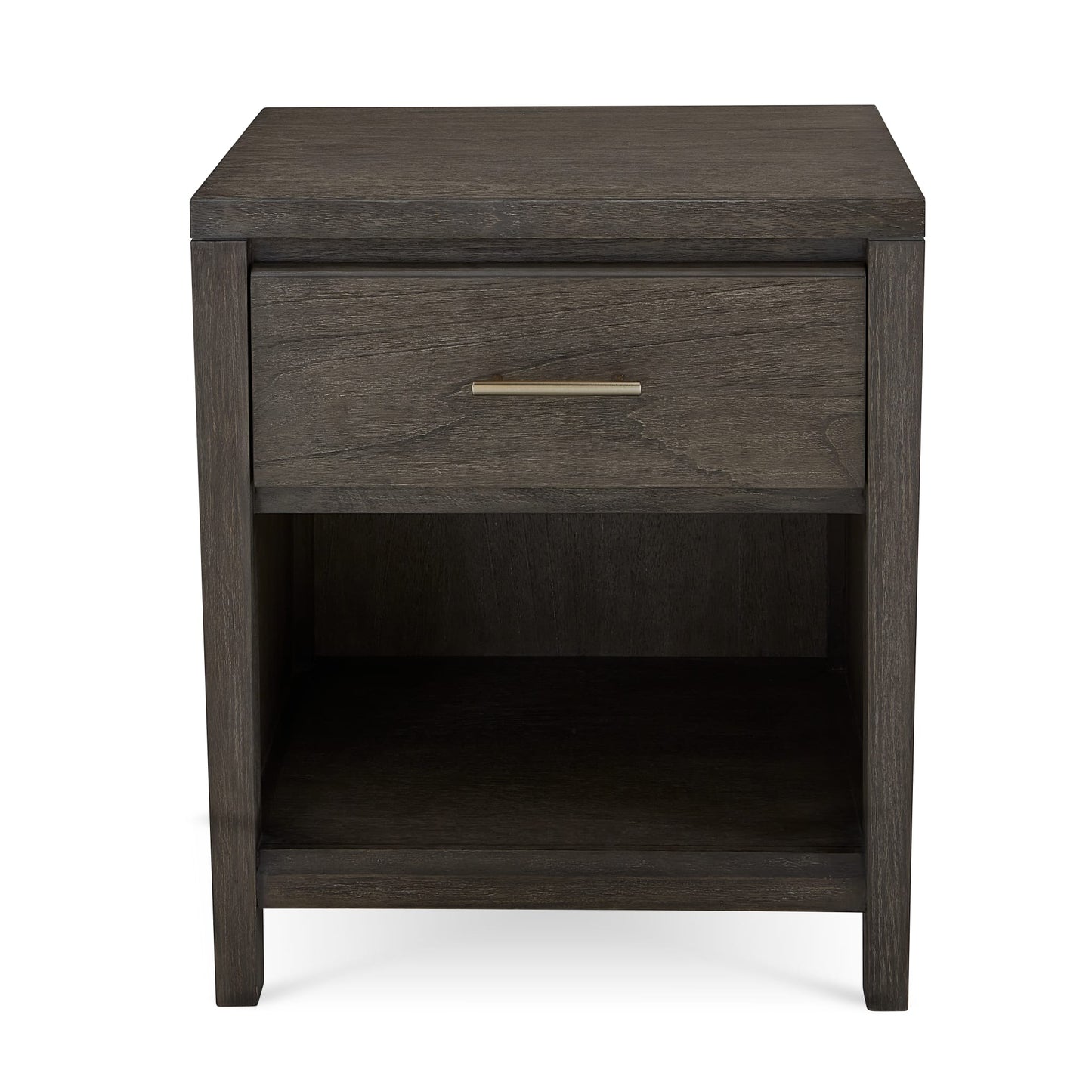 Modus Nevis One Drawer Nightstand in Sharkskin