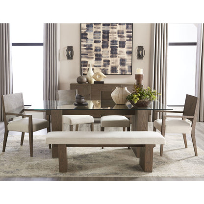 Modus Oakland Bench in Brunette