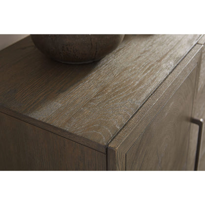 Modus Oakland Three-Drawer Sideboard in Brunette