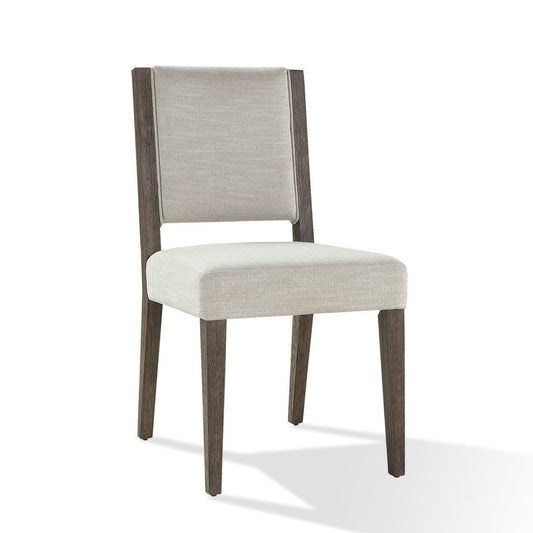 Modus Oakland Upholstered Side Chair in Brunette