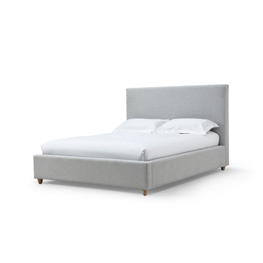Modus Olivia Upholstered Platform Bed in Linen