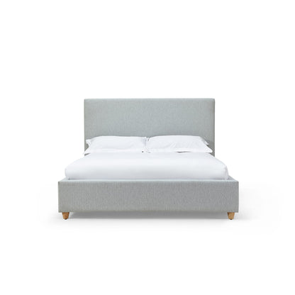 Modus Olivia Upholstered Platform Bed in Linen