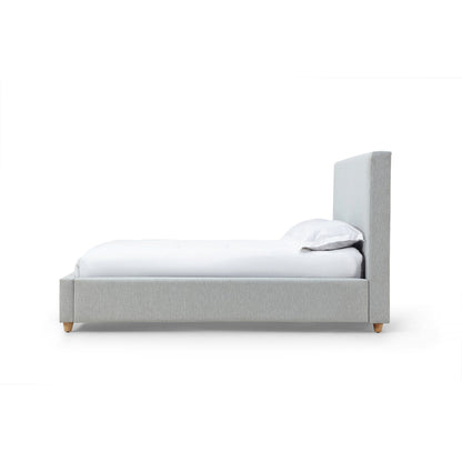 Modus Olivia Upholstered Platform Bed in Linen