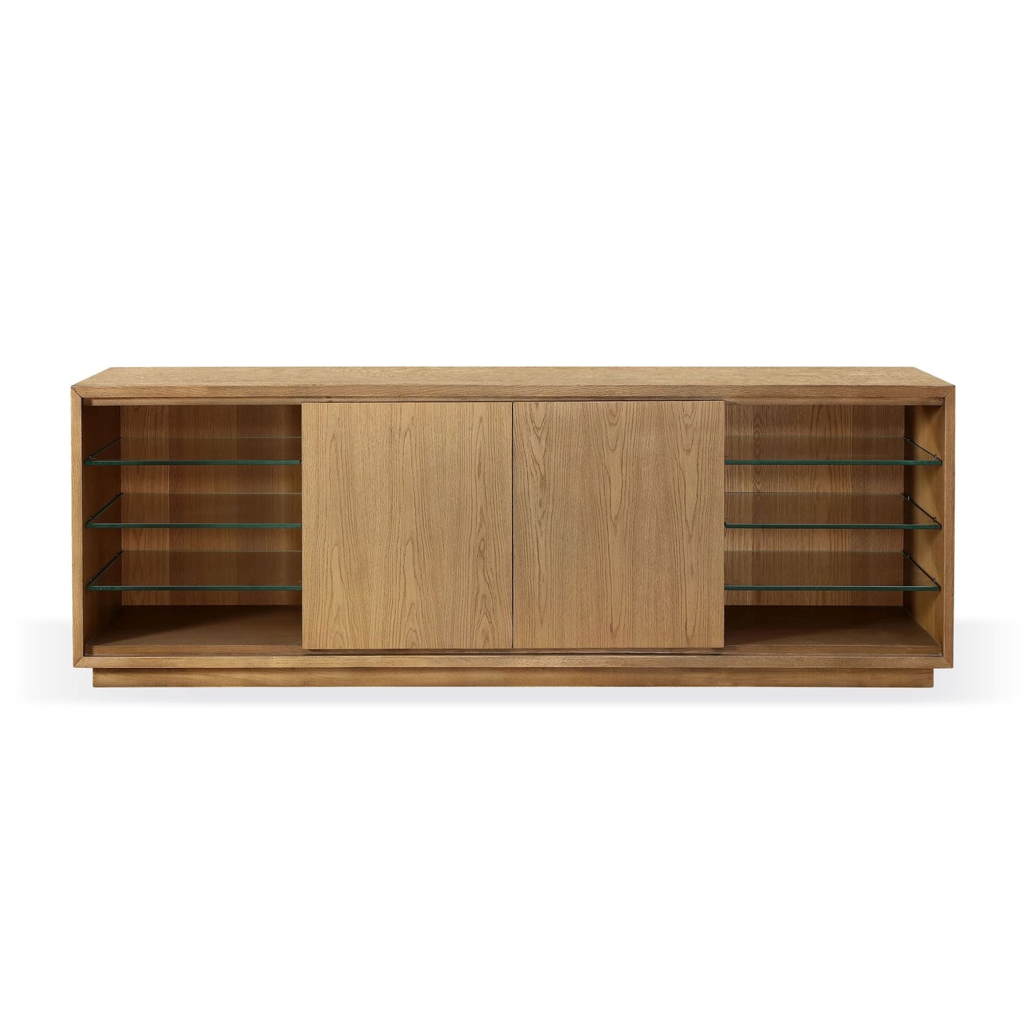 Modus One Coastal Modern 74 inch TV Console in Bisque