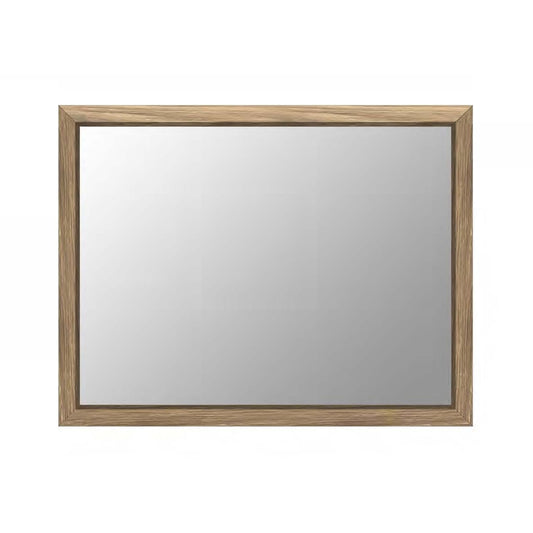 Modus One Coastal Modern Dresser Mirror in Bisque