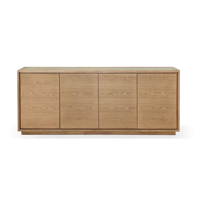 Modus One Modern Coastal Four Door Sideboard in White Oak