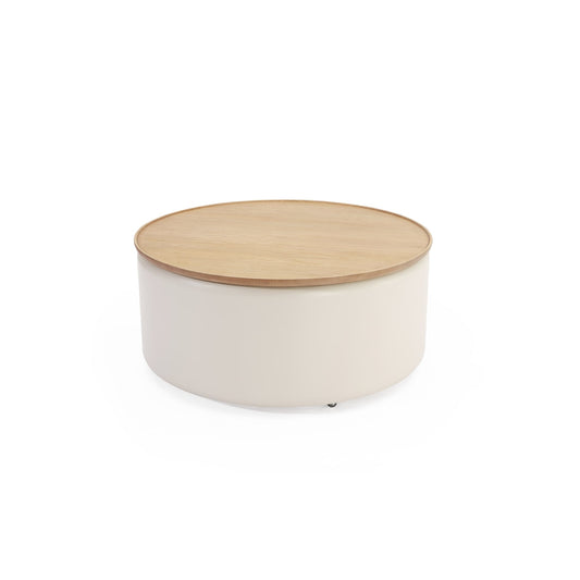 Modus Modus Oskar Lift Top Round Coffee Table in Barley