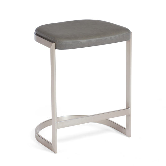 Modus Oxford Backless Counter Stool in Davy's Grey