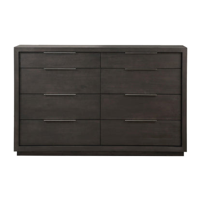 Modus Oxford Eight Drawer Dresser in Basalt Grey