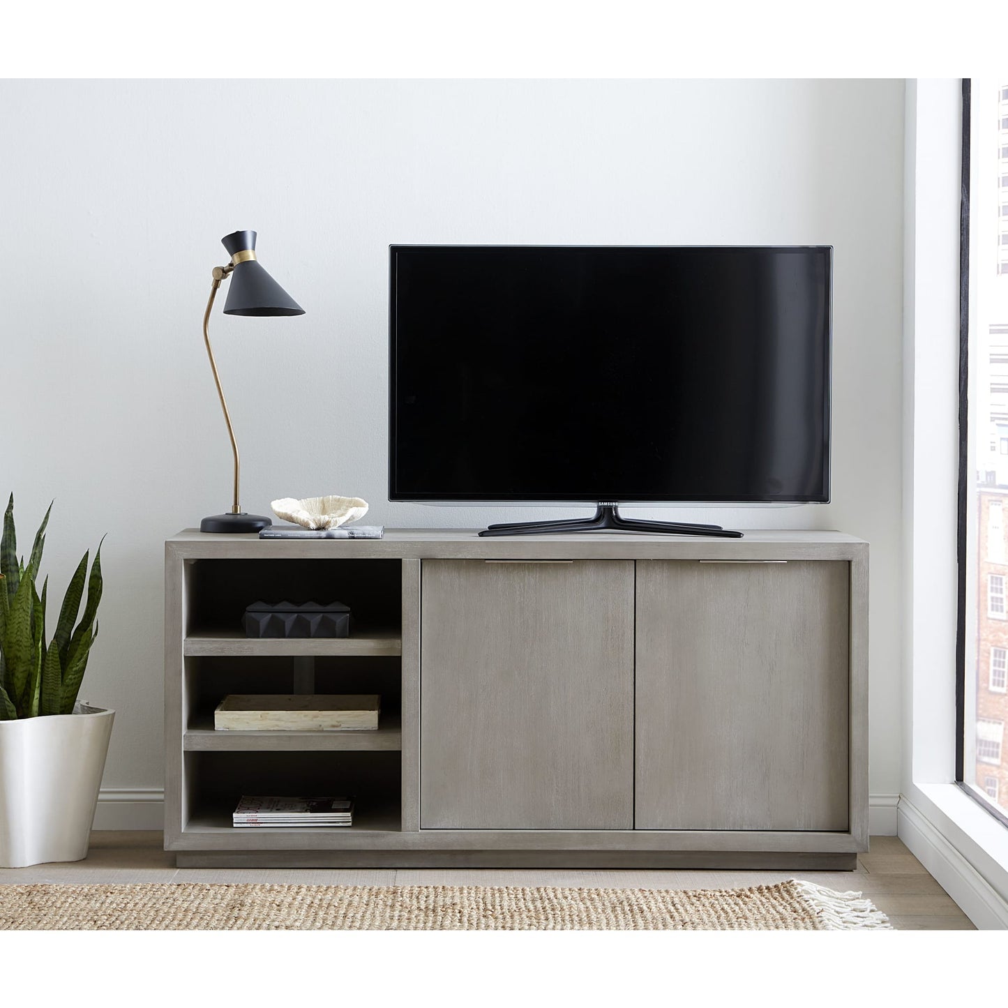 Modus Oxford Media Console 64 inch in Mineral