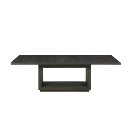 Modus Oxford Rectangular Dining Table in Basalt Grey