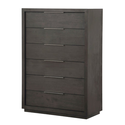Modus Modus Modus Oxford Six Drawer Chest in Basalt Grey