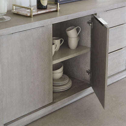 Modus Oxford Three-Drawer Sideboard in Mineral