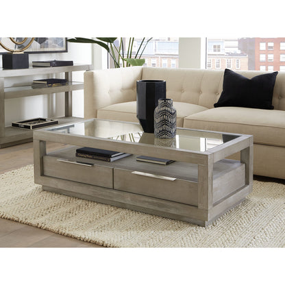 Modus Modus Oxford Two-Drawer Coffee Table in Mineral