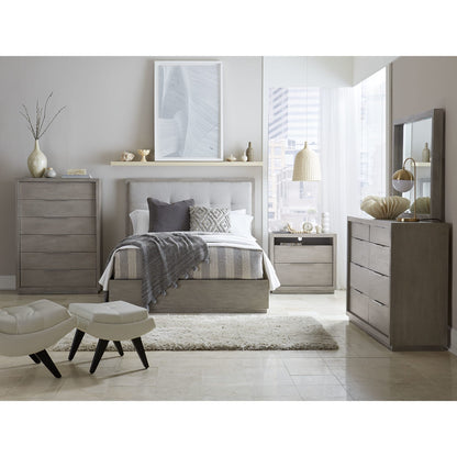 Modus Oxford Two-Drawer Nightstand in Mineral