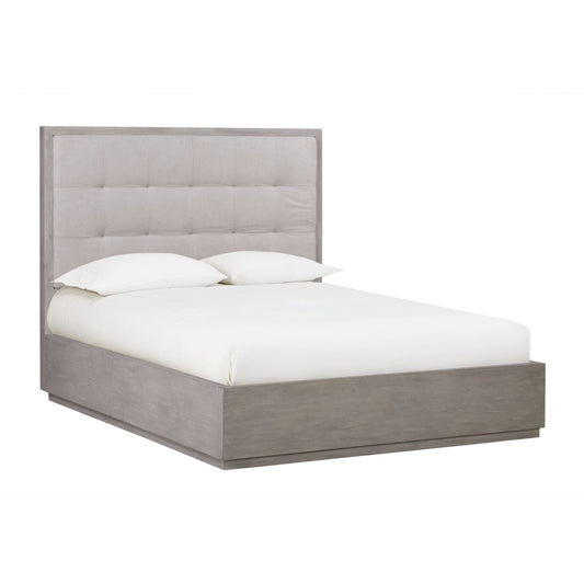 Modus Oxford Upholstered Platform Bed in Mineral
