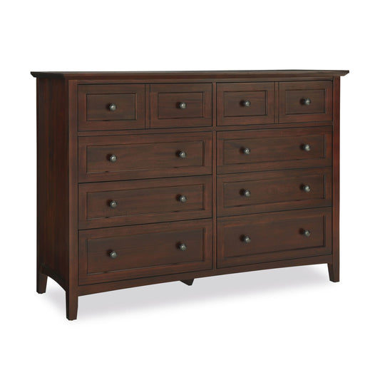 Modus Paragon Eight Drawer Dresser in Truffle