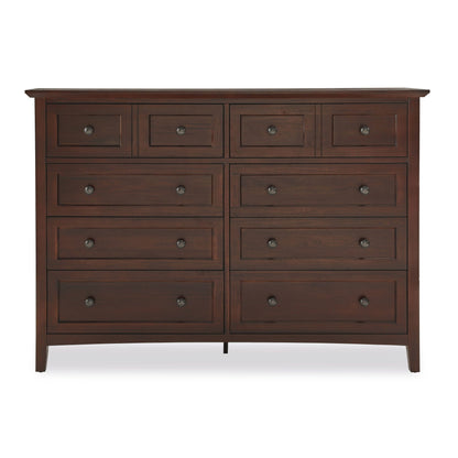 Modus Paragon Eight Drawer Dresser in Truffle