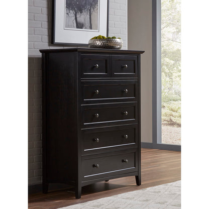 Modus Modus Modus Paragon Five Drawer Chest in Black