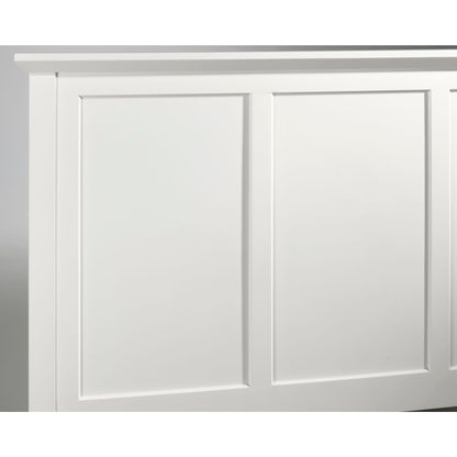 Modus Paragon Four Drawer Wood Storage Bed in White