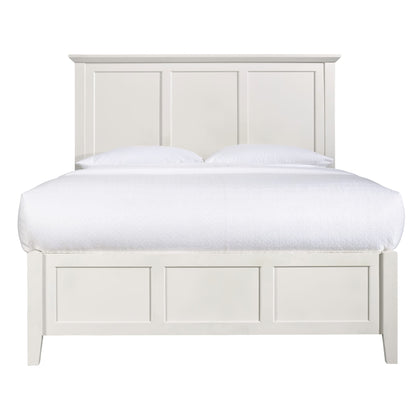 Modus Paragon Four Drawer Wood Storage Bed in White