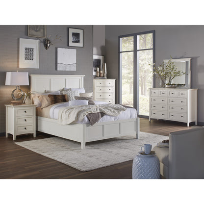 Modus Paragon Wood Panel Bed in White