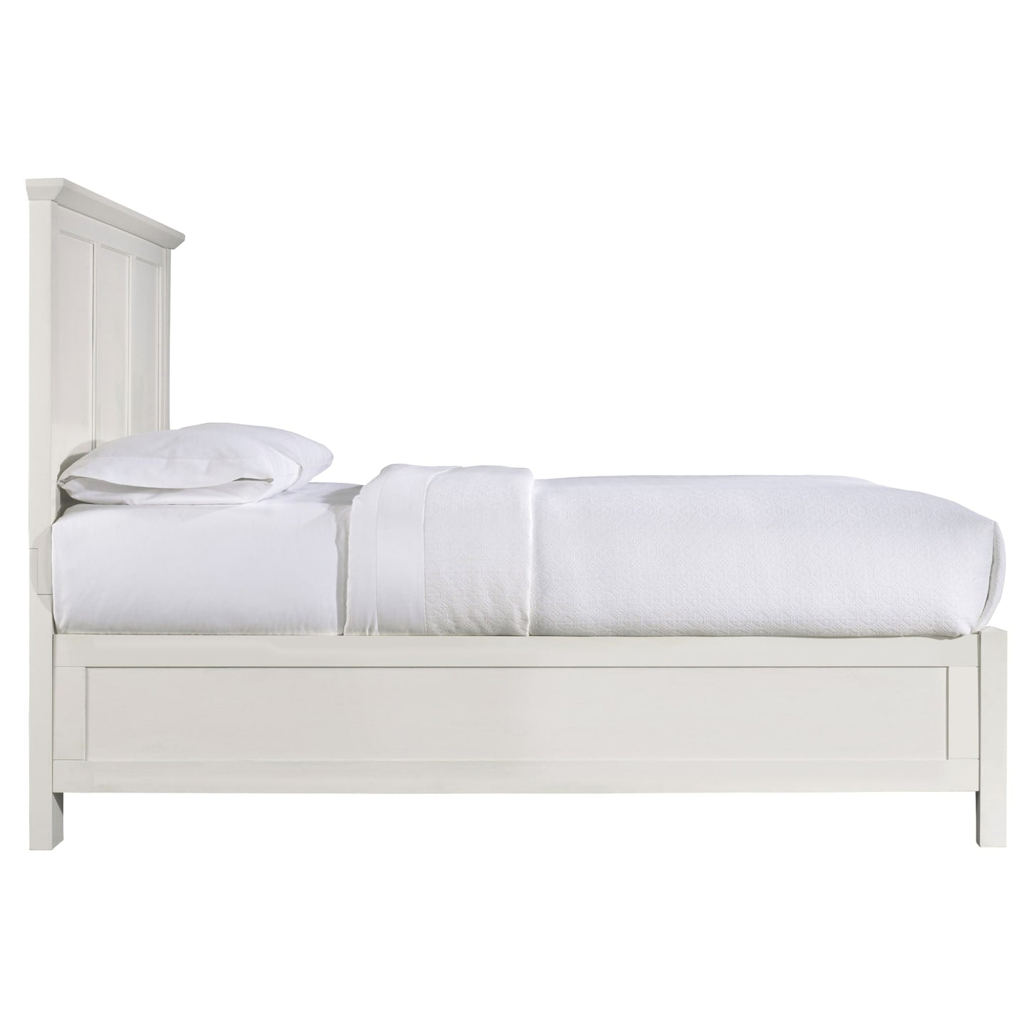 Modus Paragon Wood Panel Bed in White